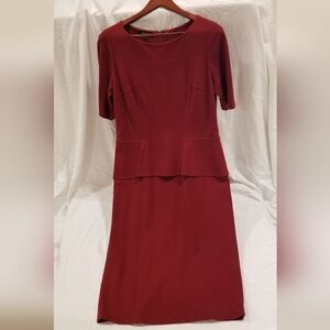 Lafayette 148 peplum dress